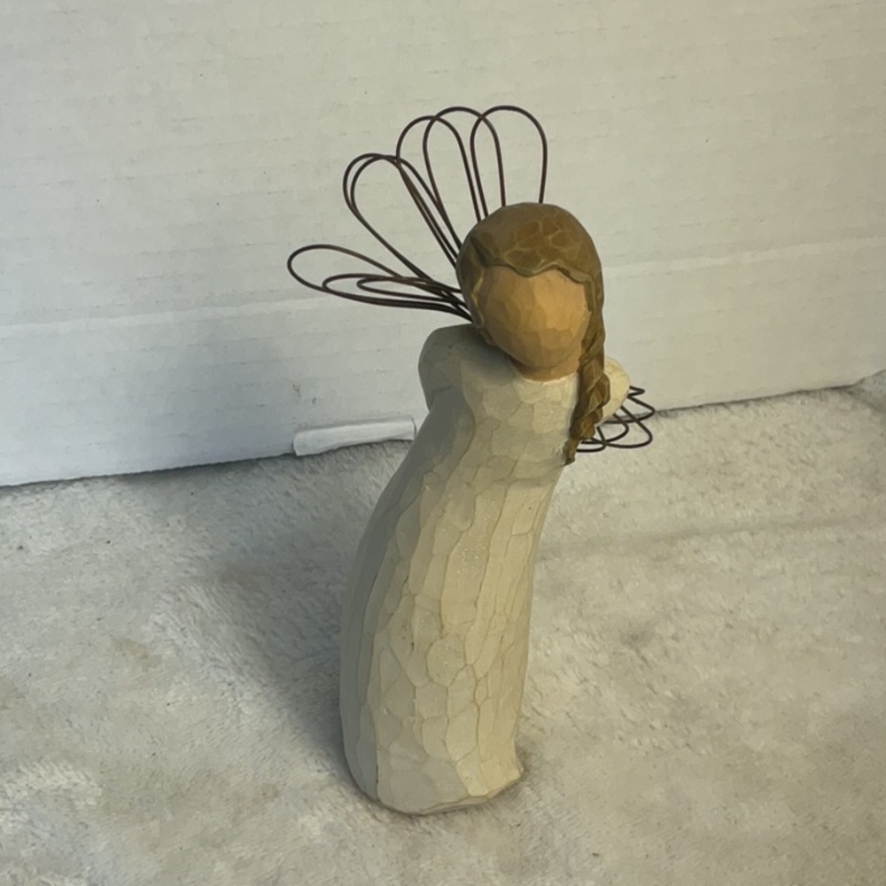 Willow Tree Figurine with Wire Wings thank you